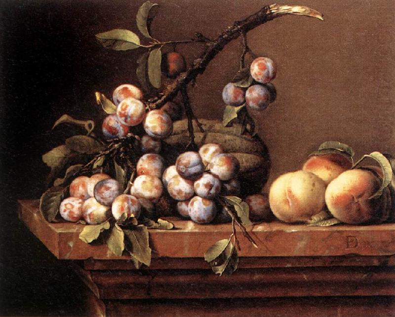 DUPUYS, Pierre Plums and Peaches on a Table dfg china oil painting image
